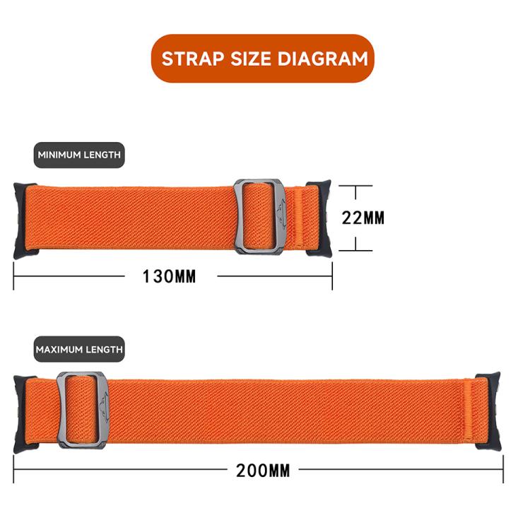 For Google Pixel Watch / Watch2 / Watch3 41mm xDfind Elastic Nylon Watch Band(Wine Red) by xDfind