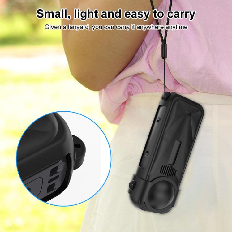 For Insta360 X5 PULUZ Silicone Protective Case with Lens Cover (Black) by PULUZ