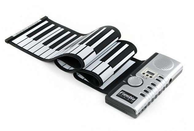 Datopal 61 Key Roll Up Soft Keyboard Piano MIDI by bashfashion