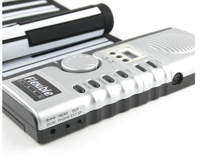 Datopal 61 Key Roll Up Soft Keyboard Piano MIDI by bashfashion