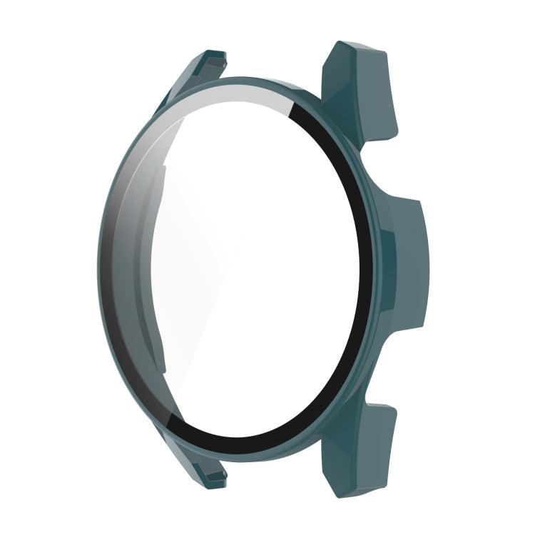 For Huawe Watch GT 3 46mm Shockproof PC Case with Tempered Glass Film(Green) by bashfashion