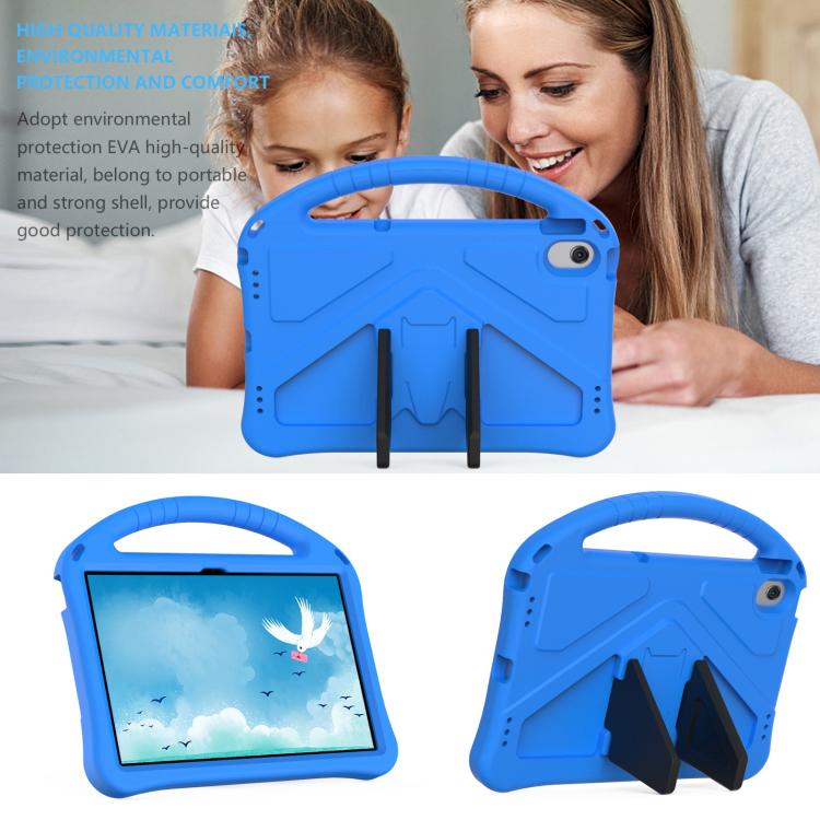 For Samsung Galaxy Tab A8 10.5 2021 X200 / X205 EVA Shockproof Tablet Case with Holder(Blue) by bashfashion
