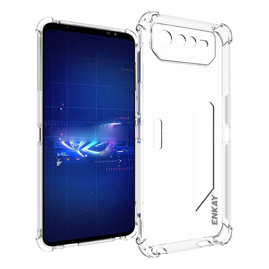 For Asus ROG Phone 6 ENKAY Clear TPU Shockproof Phone Case by ENKAY
