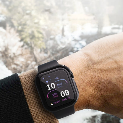 For Apple Watch Series 11 / 10 42mm Full Coverage TPU Electroplated Watch Case(Sliver) by bashfashion