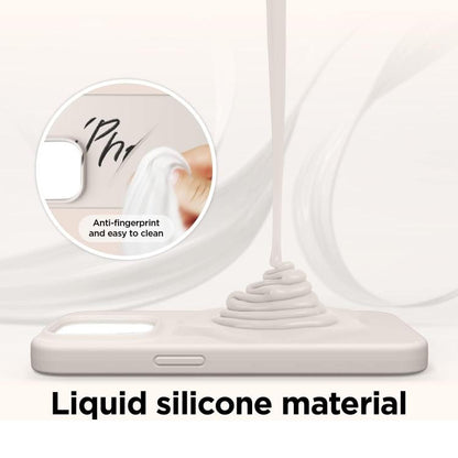 For iPhone 17 Pro Max Kalebol Solid Color Simple All-inclusive Liquid Silicone Phone Case(Orange) by Kalebol