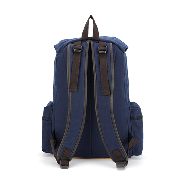 B0031 Mori Color Matching Backpack Wear-Resistant And Scratch-Resistant Computer Bag(Coffee) by bashfashion