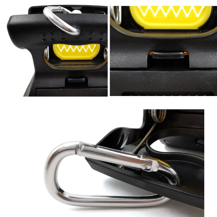 DT Portable Toilet Picker For Pets Outing Folding Clip Collector, Size: 13x10.5x5cm(Yellow) by bashfashion