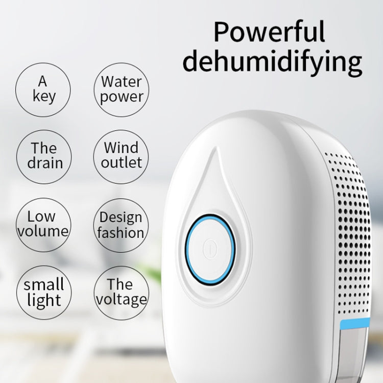 GZ-1901 Semiconductor Mini Dehumidifier Household Small Dehumidifier Bedroom Dehumidifier Moisture Absorber, Product specification: EU Plug(Charm Red) by bashfashion