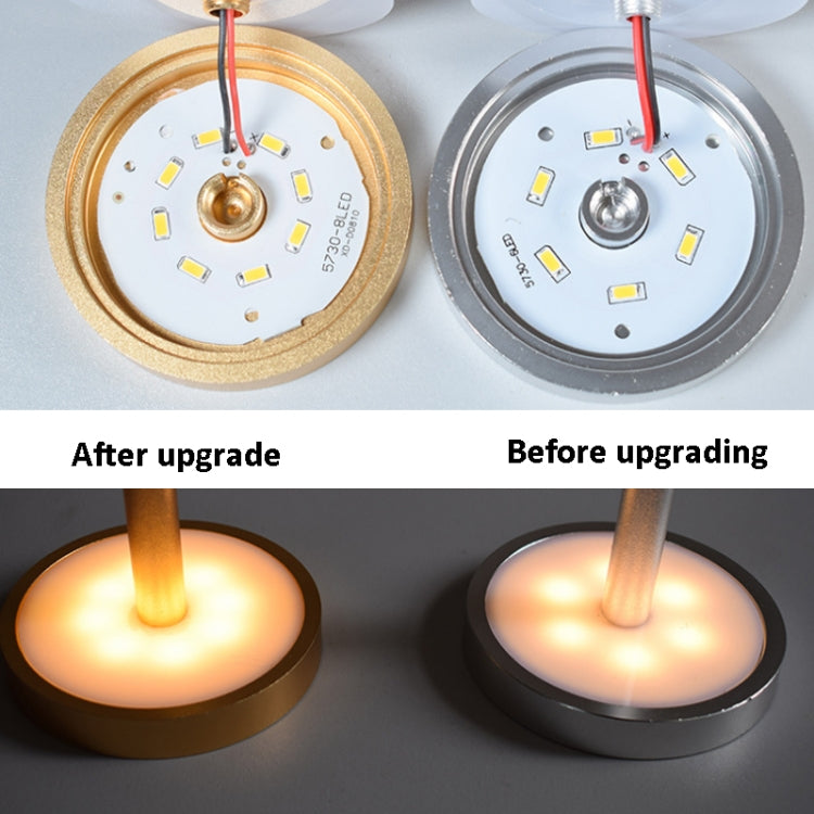 JB-TD003 I-Shaped Table Lamp Creative Decoration Retro Dining Room Bar Table Lamp, Specification: USB(Silver) by bashfashion