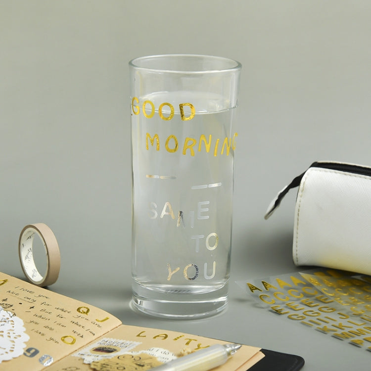 10 Sets Hand Account Alphanumeric Sticker Diary Plan DIY Sticker Set(Hot Silver Number) by bashfashion