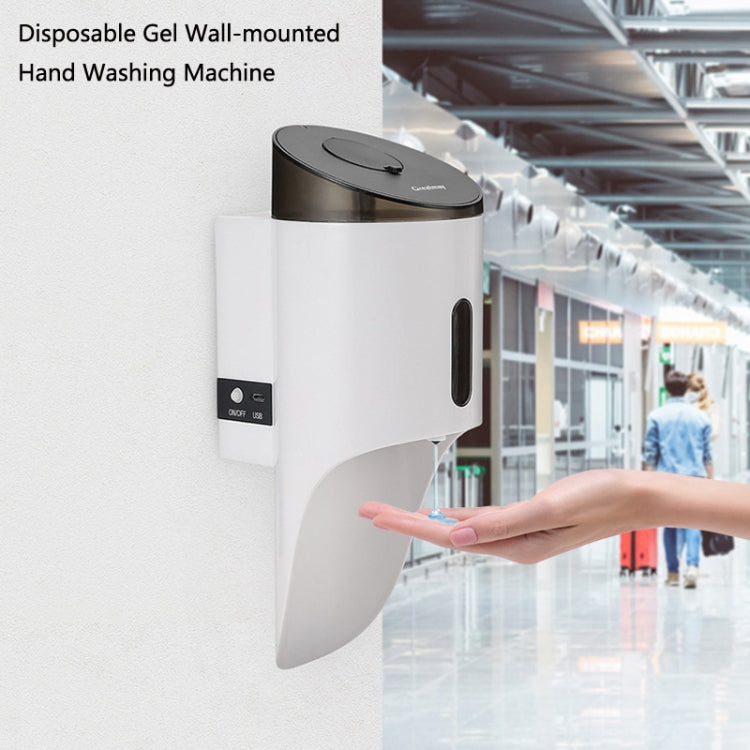 Greatmay GM-TS2008 Automatic Sensor Soap Dispenser Wall-Mounted Hand Washing Machine(White) by Greatmay