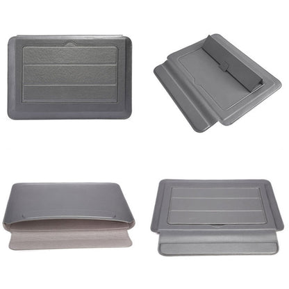 HL0066-005 Multifunctional Stand Laptop Bag, Size: 13 inches(Gray with Power Bag) by bashfashion