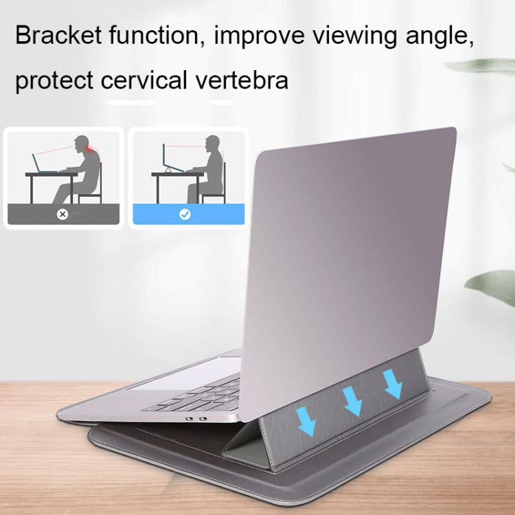 HL0066-005 Multifunctional Stand Laptop Bag, Size: 13.3-14 inches(Black with Power Bag) by bashfashion