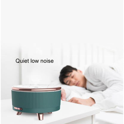 Ultrasonic Aromatherapy Diffuser Humidifier Essential Oil Diffuser AU Plug(Emerald) by bashfashion
