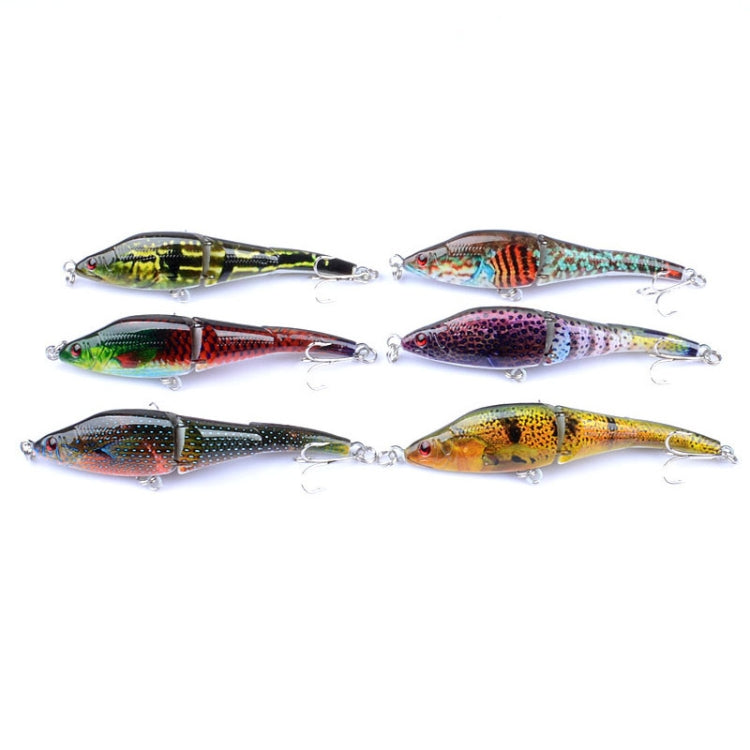 LB22 9.5cm/8.9g Multi-section VIB Plastic Hard Lures Painted Bionic Lures(5) by bashfashion