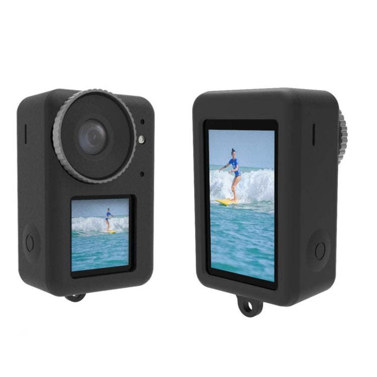 For DJI Osmo Action 3 Silicone Protective Case Lens Cap(Red) by bashfashion