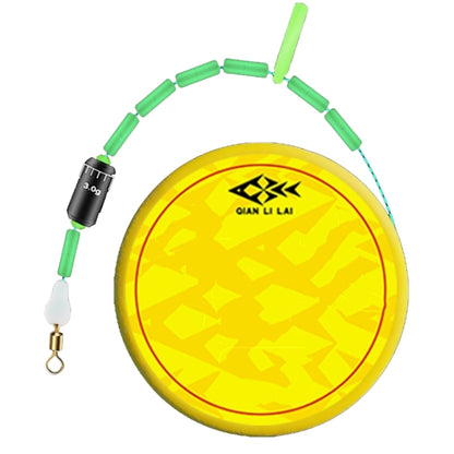 2pcs Outdoor Fishing Anti-tangle Spotted Invisible Line Set with Scale, Size: 4.5m(1.5) by bashfashion