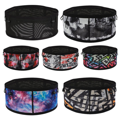 Large Capacity Elastic Mesh Close-fitting Mobile Phone Bag Cycling Mountaineering Kettle Bag, Size: M(Red) by bashfashion