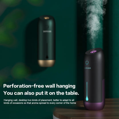 Timed Automatic Spray Air Purification Diffuser, Single Machine, No Essential Oil(2.0 Forest Green) by bashfashion