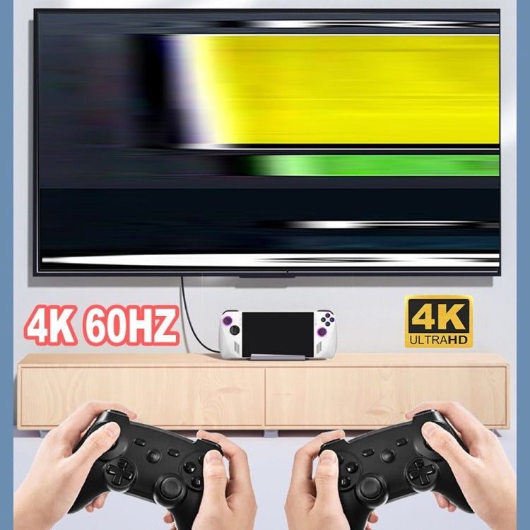 6 -in -1 For ASUS ROG Ally 100W PD Charging Game Console Stand Multifunctional USB 3.0 Docking Station by bashfashion