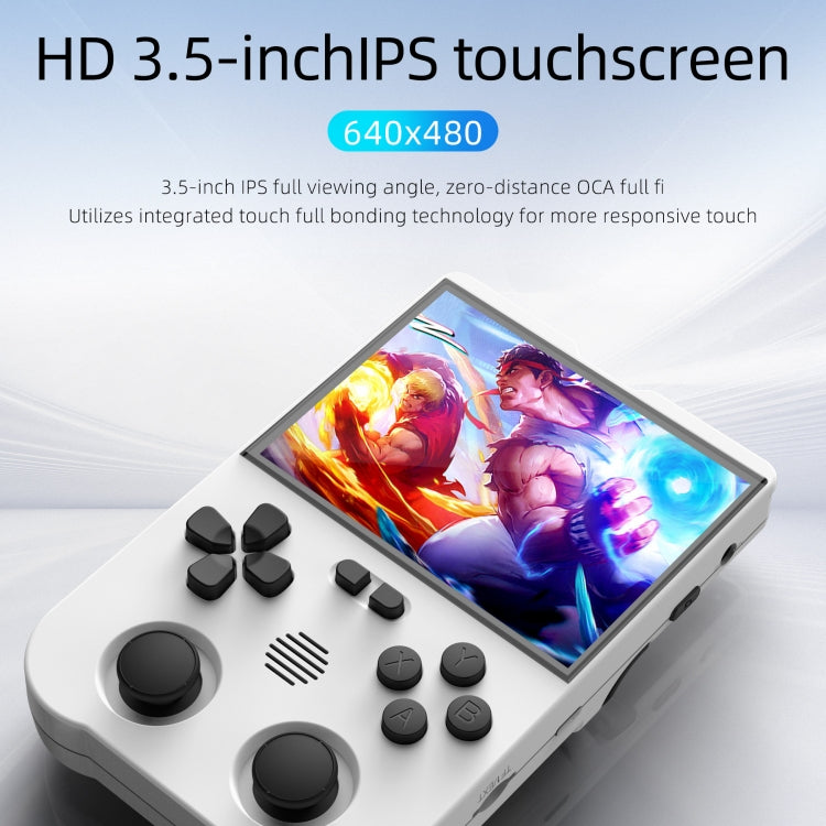 AMPOWN XU10 Handheld Game Console 3.5-Inch IPS Screen Linux System Portable Video Arcade 256G(Grey) by AMPOWN