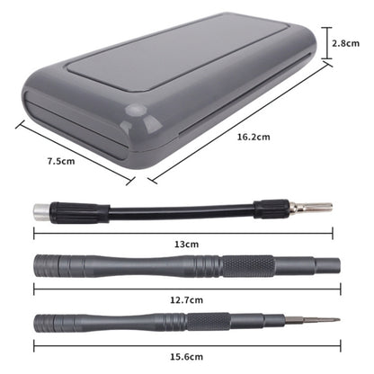 For DJI CQT UAV 30-In-1 Drone Universal Extended Screwdriver Set Disassembly Tool Set(Frosted Gray) by CQT