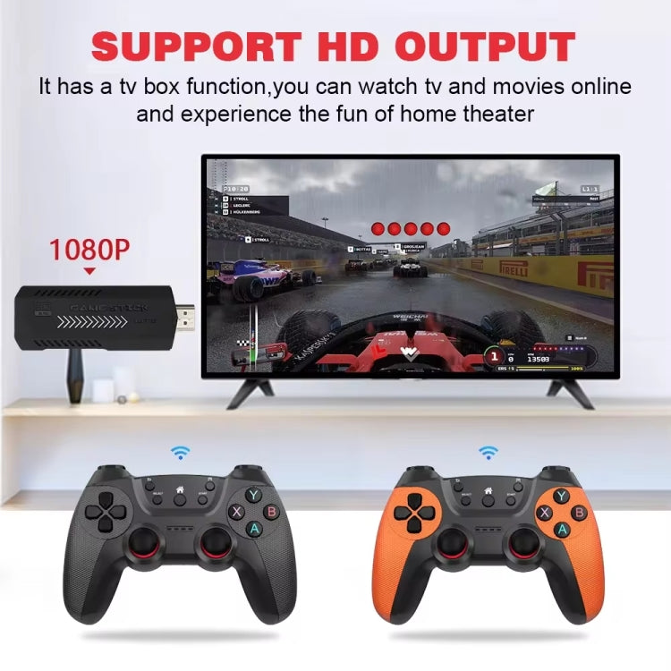 X2 Ultra Video Game Stick Console With 2.4G Double Wireless Controller 128GB by bashfashion
