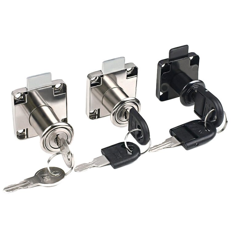 Drawer Lock Furniture Closet Door Office Filing Cabinet Lock, Model: 136-22(Silver Folding Key) by bashfashion