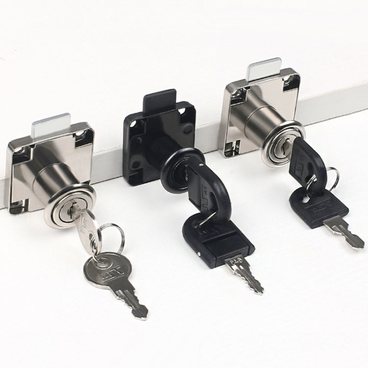 Drawer Lock Furniture Closet Door Office Filing Cabinet Lock, Model: 136-22(Black Folding Key) by bashfashion