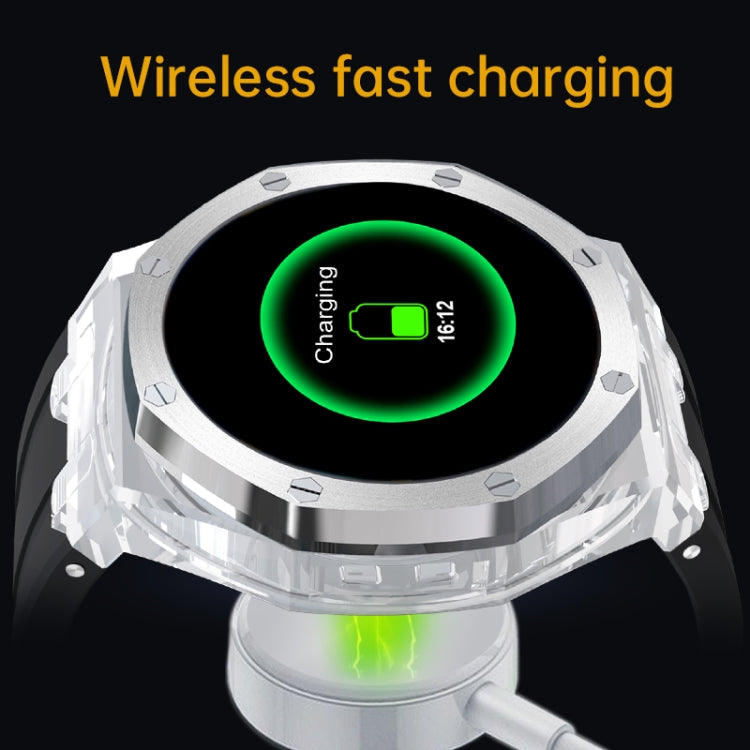 WS-37 1.43-Inch AMOLED IP67 Waterproof Health Monitoring Bluetooth Call Smart Watch(White) by bashfashion