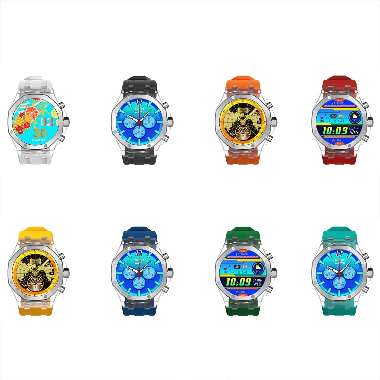 WS-37 1.43-Inch AMOLED IP67 Waterproof Health Monitoring Bluetooth Call Smart Watch(White) by bashfashion