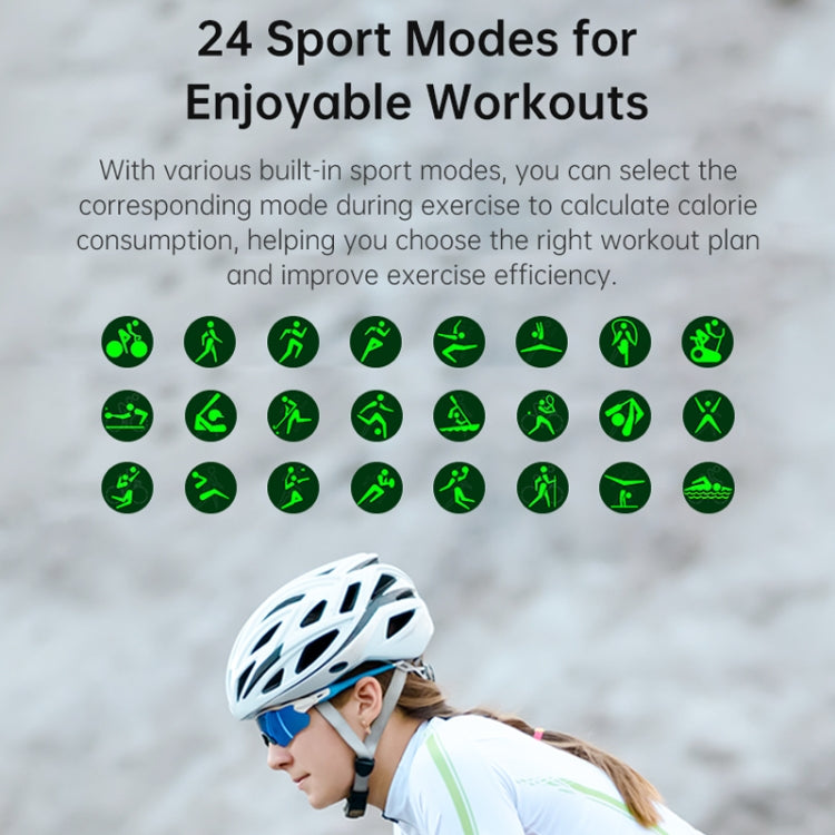 Bluetooth Talk HD Large Screen Heart Rate Oxygen Monitoring Multi-Sport Mode Smart Watch(Black) by bashfashion