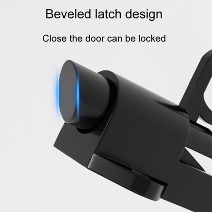 Solid Aluminum Alloy Plane Shape Spring Automatic Rebound Latch(White) by bashfashion