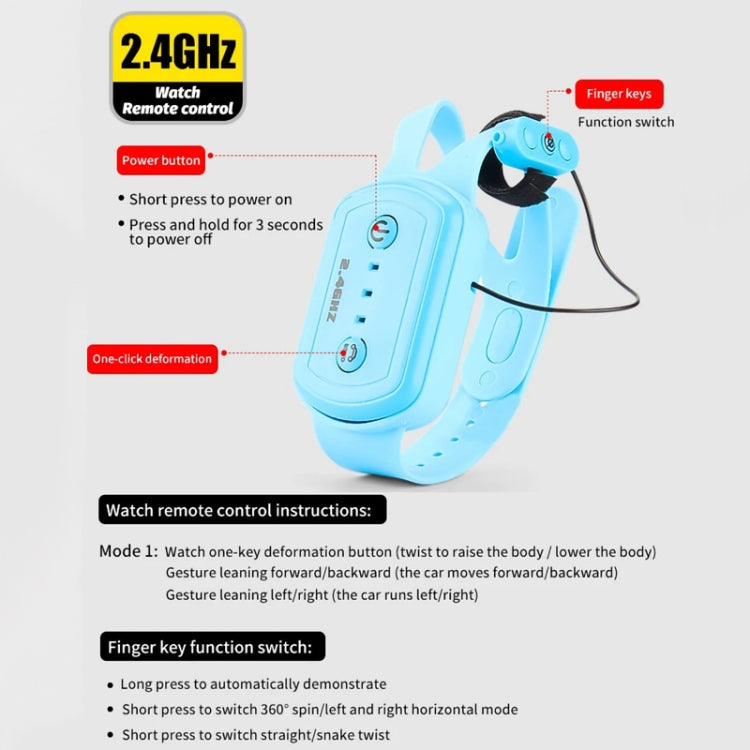 Children RC Car Toy Lights Electric Gesture Sensor Remote Control Twisting Stunt Car, Color: Orange Dual RC(1:12) by bashfashion