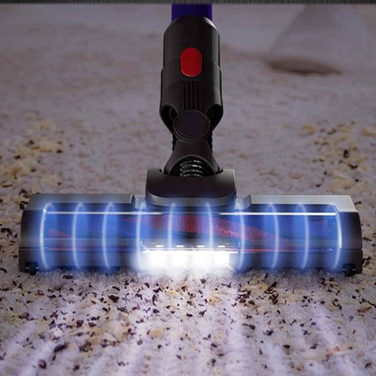 For Dyson V7 / V8 / V10 / V11 Vacuum Cleaner Floor Brush Head With LED Light 03B Roller Carpet by bashfashion