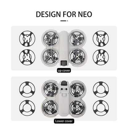 For DJI Neo CQT Drone Landing Scratch Protective Cover Prevent Finger Scratch Protective Cover Accessories, Color: Upper Orange by CQT