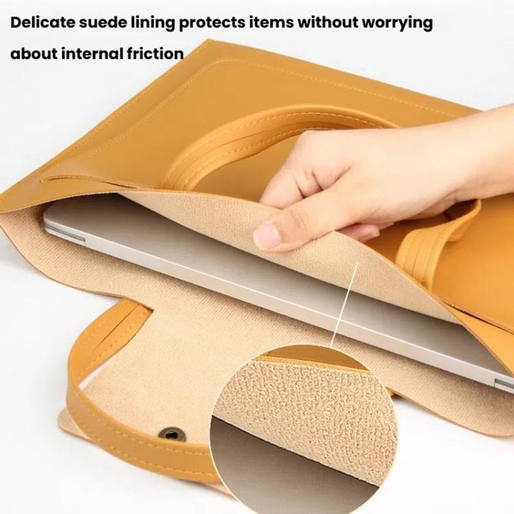 Laptop Computer Handbag For Ipad Macbook Lenovo Huawei Computer Inner Bag Briefcase, Spec: 15/16 inch(Pink) by bashfashion