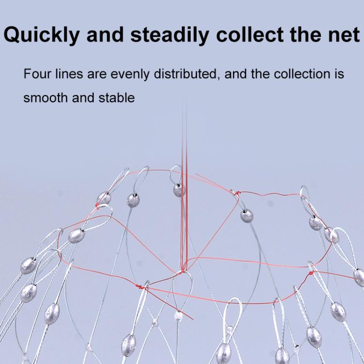 Diameter 52cm/20 Strands Automatically Retractable Crab Cage Wire Crab Opening And Closing Cage by bashfashion