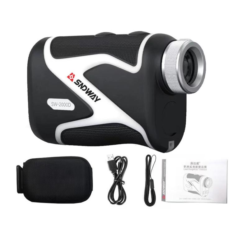 SNDWAY SW-1000D 1000M Handheld OLED Rangefinder Telescope Golf Rangefinder by SNDWAY
