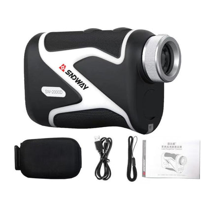 SNDWAY SW-1000D 1000M Handheld OLED Rangefinder Telescope Golf Rangefinder by SNDWAY