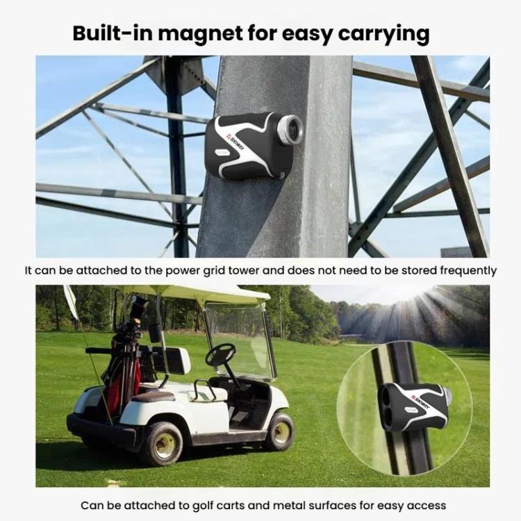 SNDWAY SW-1000D 1000M Handheld OLED Rangefinder Telescope Golf Rangefinder by SNDWAY