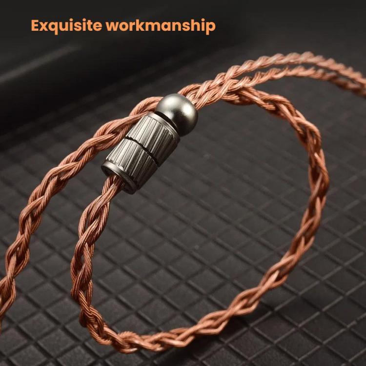 CVJ VS400 Interchangeable Audio Plug Oxygen-Free Copper Headphone Upgrade Cable, Style: Type-C 0.78mm by CVJ