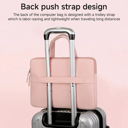 15-15.6inch Universal Laptop Bag Briefcase Multifunctional Shockproof Computer Bag, Color: Blue by bashfashion